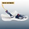 Personalized Patriots Winter Christmas Fleece Crocs 3