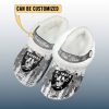 Personalized Raiders Winter Christmas Fleece Crocs 2