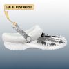 Personalized Raiders Winter Christmas Fleece Crocs 3