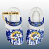 Personalized Rams Winter Christmas Fleece Crocs