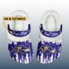 Personalized Ravens Winter Christmas Fleece Crocs