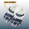 Personalized Seahawks Winter Christmas Fleece Crocs 2