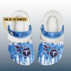 Personalized Titans Winter Christmas Fleece Crocs