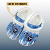 Personalized Titans Winter Christmas Fleece Crocs 2