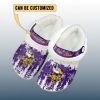 Personalized Vikings Winter Christmas Fleece Crocs 2