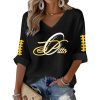 Pittsburgh Football Casual Print Waffle Long Sleeve Shirt