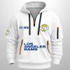 Rams Est 1936 Quarter Zip Hoodie 4