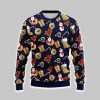 Rams Santa Claus Snowman Ugly Christmas Sweater