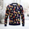 Rams Santa Claus Snowman Ugly Christmas Sweater 2