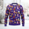 Ravens Santa Claus Snowman Ugly Christmas Sweater 2