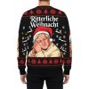 Ritterliche Weihnacht Smoking Grandma Ugly Christmas Sweater 2