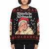 Ritterliche Weihnacht Smoking Grandma Ugly Christmas Sweater 3
