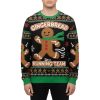Running Team Gingerbread Man Ugly Christmas Sweater