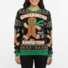 Running Team Gingerbread Man Ugly Christmas Sweater 3