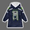 SN 11 Seattle Football Unisex Blanket Hoodie 2