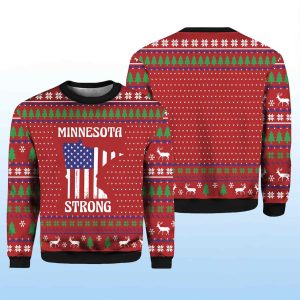 Minnesota Strong Ugly Christmas Sweater