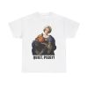 Saint Holding Pig Head Anti Trump Quiet Piggy Shirt