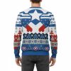 Sam Wilson Captain Ugly Christmas Sweater 2