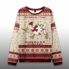 Santa Goose On A Rampage Ugly Christmas Sweater 4 Santa Goose On A Rampage Ugly Christmas Sweater
