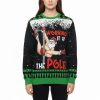 Santa Working It At The Pole Ugly Christmas Sweater 3