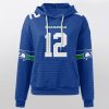 Seahawks Fan 12 Waffle Hoodie 2