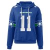 Seahawks Jaxon Smith Njigba 11 Waffle Hoodie 2