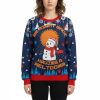 Snowman Be Right Back Having A Meltdown Ugly Christmas Sweater 3