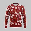 Sooners Santa Claus Snowman Ugly Christmas Sweater