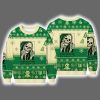 Stay Positive Skeleton Ugly Christmas Sweater