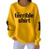 Steelers The Terrible Shirt Print Pit Striped Sweatshirt 2