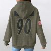 Steelers Veterans Day TJ Watt 90 Waffle Hoodie 3