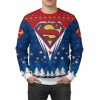 Superman Winter Wonderland Ugly Christmas Sweater