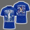 Thanks Clayton Kershaw Dodgers For The Memories Shirt