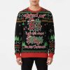 Tired Of 67 Let's Talk About Jesus On This Christmas Ugly Sweater