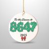 Tis The Season To 8647 2025 Ceramic Christmas Ornament