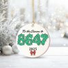 Tis The Season To 8647 2025 Ceramic Christmas Ornament 2
