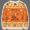Today Im A Serious Goose Ugly Christmas Sweater 3