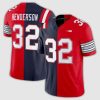 TreVeyon Henderson Patriots And Ohio State Jersey