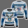 US Air Force God Found The Strongest Men And Made Them Veteran Ugly Christmas Sweater