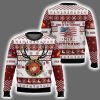 US Marine Corps God Found The Strongest Men And Made Them Veteran Ugly Christmas Sweater