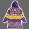 Ugly Minnesota Football Unisex Blanket Hoodie 3