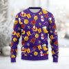 Vikings Santa Claus Snowman Ugly Christmas Sweater 2