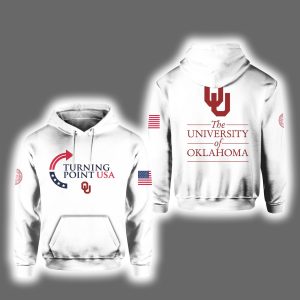 University Of Oklahoma Turning Point USA 2025 Hoodie