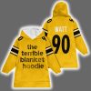 Watt 90 Pittsburgh Football The Terrible Blanket Hoodie