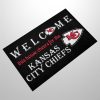 Welcome This House Cheers For The Chiefs Doormat 2