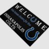 Welcome This House Cheers For The Colts Doormat 3