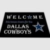 Welcome This House Cheers For The Cowboys Doormat