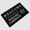 Welcome This House Cheers For The Cowboys Doormat 2