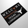 Welcome This House Cheers For The Longhorns Doormat 2