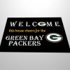 Welcome This House Cheers For The Packers Doormat
